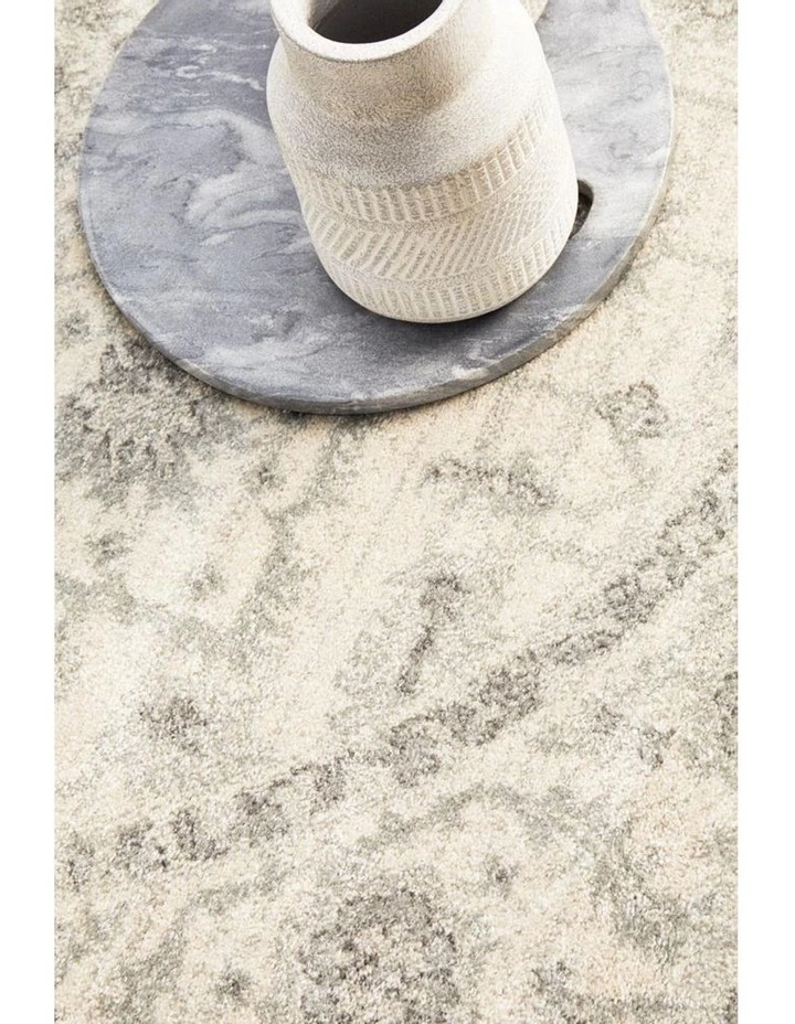 Rug Culture Evoke Winter White Transitional Round Rug 5 Rug Culture Evoke Winter White Transitional Round Rug - Image 5