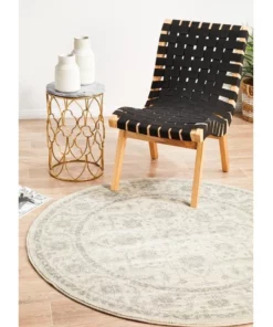 Rug Culture Evoke Winter White Transitional Round Rug 11 Rug Culture Evoke Winter White Transitional Round Rug -Home Decor Shop 798108490 7 720x928