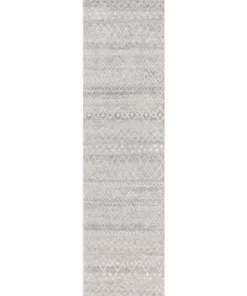 Rug Culture Oasis Nadia Grey Rustic Tribal Runner Rug