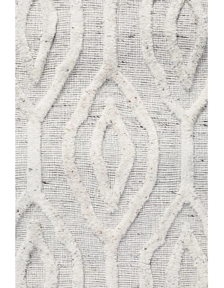 Rug Culture Visions Winter Wish White Modern Rug 2 Rug Culture Visions Winter Wish White Modern Rug - Image 2