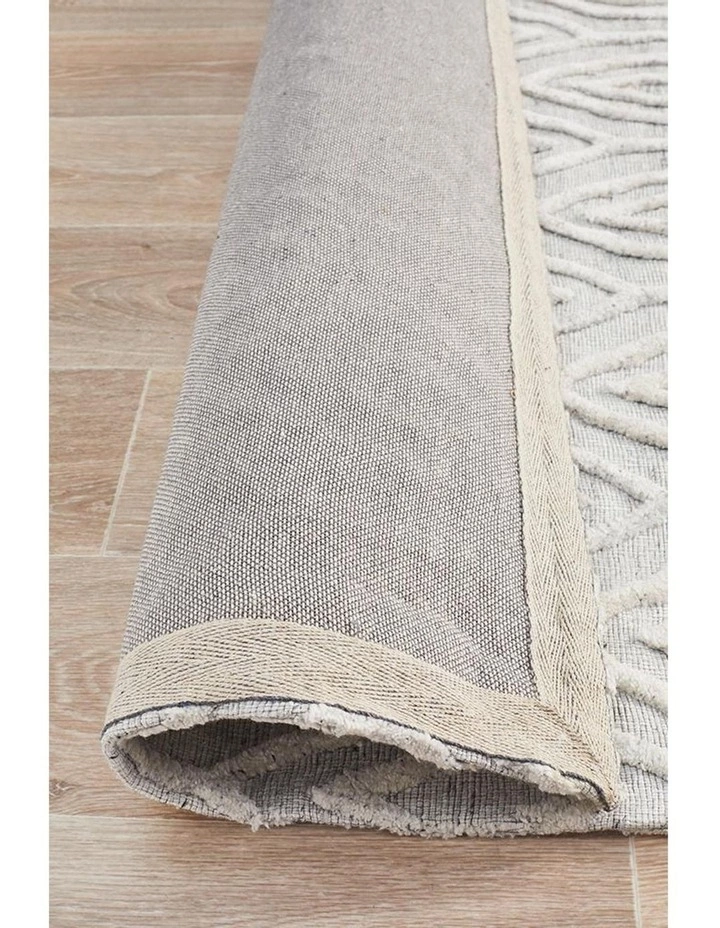 Rug Culture Visions Winter Wish White Modern Rug 3 Rug Culture Visions Winter Wish White Modern Rug - Image 3
