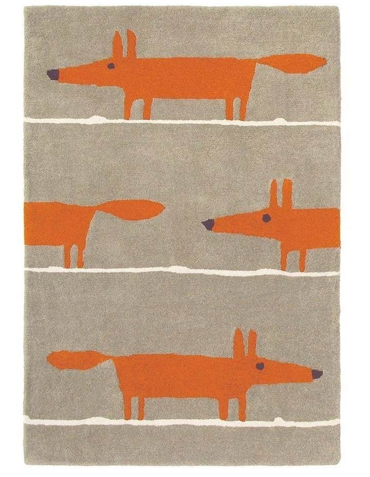 Rug Culture Scion Mr Fox Rug Cinnamon 25303 2 Rug Culture Scion Mr Fox Rug Cinnamon 25303 - Image 2