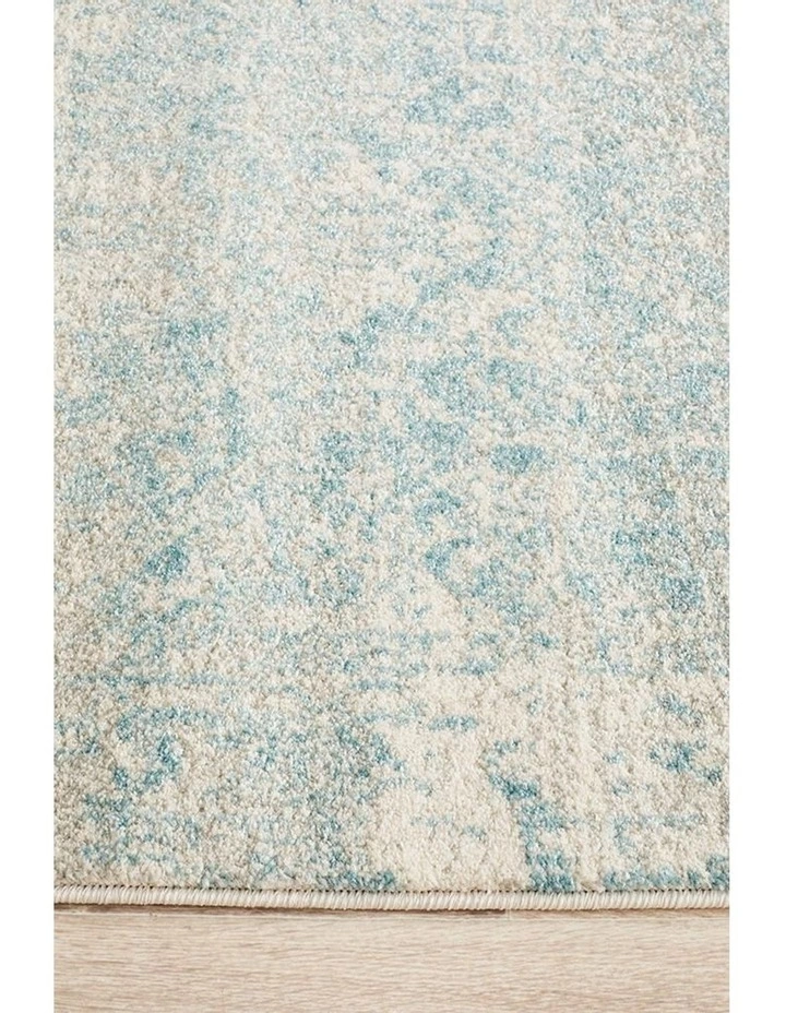 Rug Culture Evoke Glacier White Blue Transitional Rug 4 Rug Culture Evoke Glacier White Blue Transitional Rug - Image 4