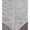 Rug Culture Oasis Kenza Contemporary Silver Runner Rug