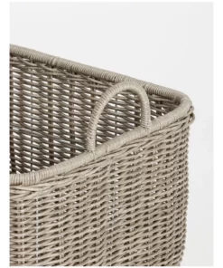 Heritage Giovanni Grey Basket 51x43cm -Home Decor Shop 798325030 3 720x928