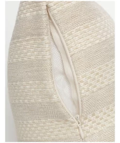 Australian House & Garden AHG Viwa Jacquard Cushion in White -Home Decor Shop 798594490 4 720x928