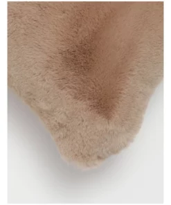 Heritage Amelie Faux Fur Cushion Taupe -Home Decor Shop 798599890 3 1 720x928