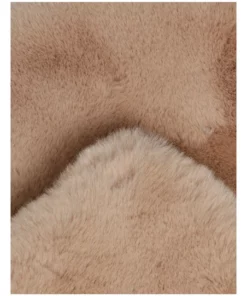 Heritage Amelie Faux Fur Throw Taupe -Home Decor Shop 798600070 3 720x928