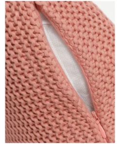 Vue Melaky Knitted With Tassels Cushion Pink Clay -Home Decor Shop 798600790 4 720x928