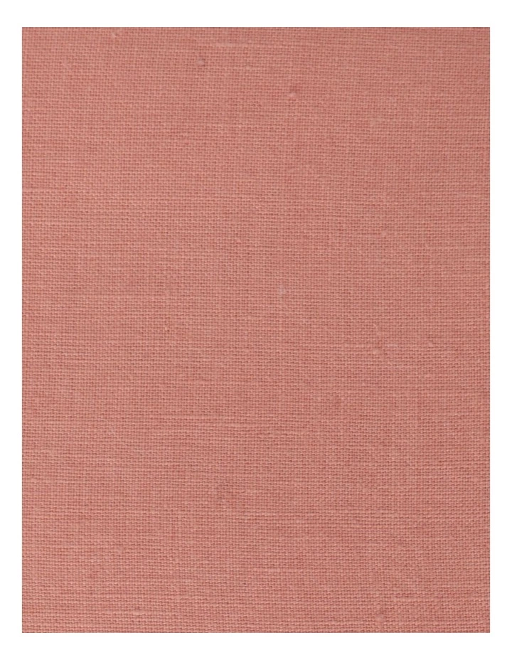 Vue El Blanca Linen Square Cushion Pink Clay 3 Vue El Blanca Linen Square Cushion Pink Clay - Image 3