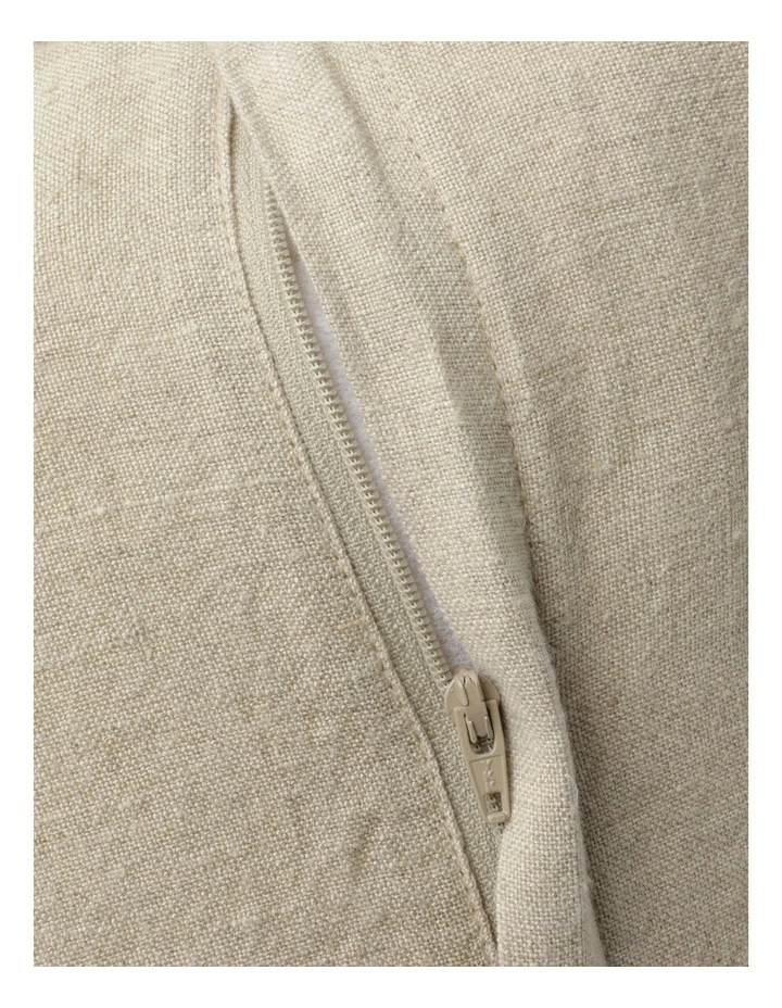 Australian House & Garden Moreton Tassle Linen Square Cushion Natural 4 Australian House & Garden Moreton Tassle Linen Square Cushion Natural - Image 4