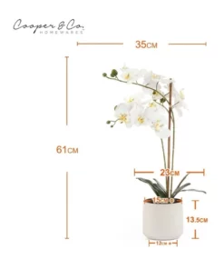 Cooper & Co 61cm Orchid Potted Artificial Plant -Home Decor Shop 799372450 3 720x928