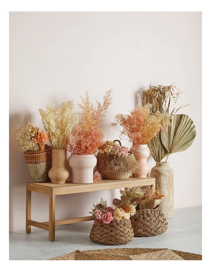 Rogue Preserved Button Chrysanthemum 50cm Pink 2 Rogue Preserved Button Chrysanthemum 50cm Pink - Image 2