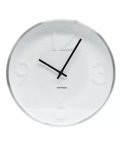 Salt&Pepper Landon Clock - 31cm - White