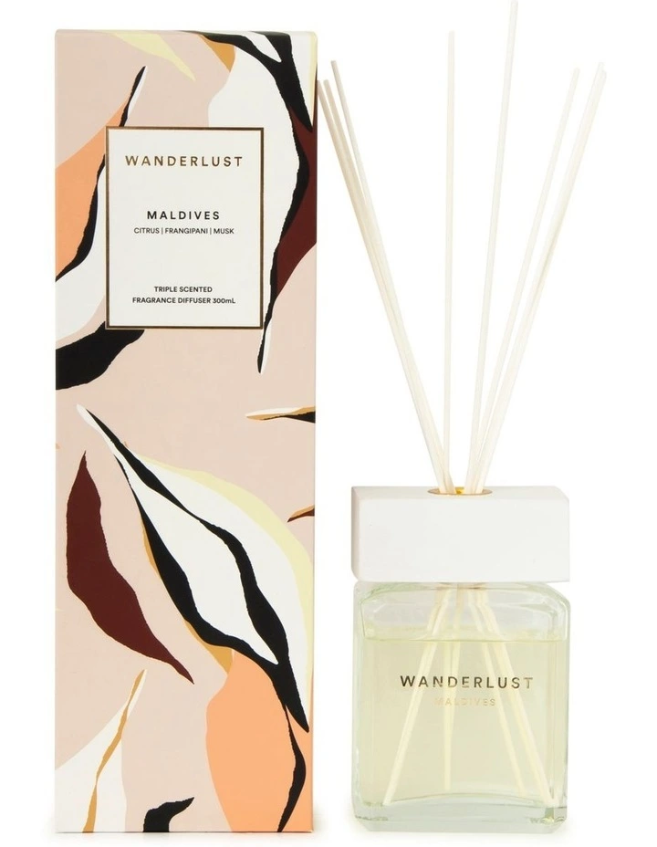 Salt&Pepper Wanderlust Diffuser - 300ml - Maldives 1 Salt&Pepper Wanderlust Diffuser - 300ml - Maldives