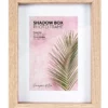 Cooper & Co Set of 2 15x20cm mat to 10x15cm Set of 2 Oak Shadow Box Wooden Photo Frame