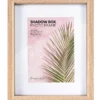Cooper & Co 20X25cm/13X18cm Set of 2 Oak Shadow Box Wooden Photo Frame