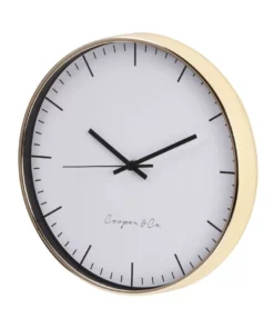 Cooper & Co 30cm Gold Nelson Silent Movement Round Wall Clock 10 Cooper & Co 30cm Gold Nelson Silent Movement Round Wall Clock -Home Decor Shop 803749330 4 720x928