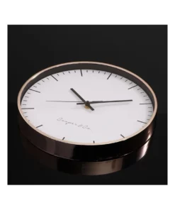 Cooper & Co 30cm Rose Gold Nelson Silent Movement Round Wall Clock -Home Decor Shop 803749420 3 720x928