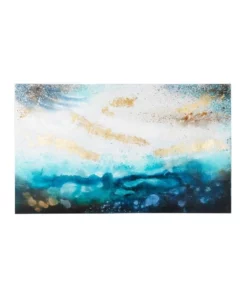 Koala Living Blue Storm Oil Painting on Canvas