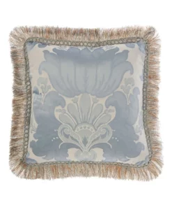 Grace by Linen House Dionisia Cushion In Blue