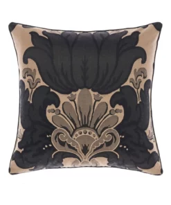 Grace by Linen House Dionisia Cushion In Black