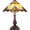 G&G Bro Large Benita Leadlight Tiffany Table Lamp