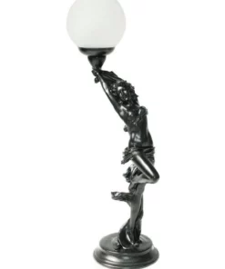 G&G Bro Art Deco Table Lamp Grace Bronze