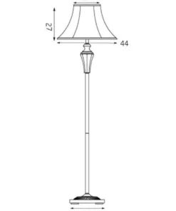 Lexi Lighting Vienna Crystal Brass Floor Lamp -Home Decor Shop 807541840 7 720x928