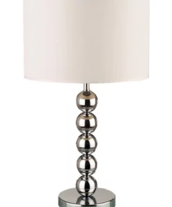 Lexi Lighting Maxi Bedside Table Lamp White