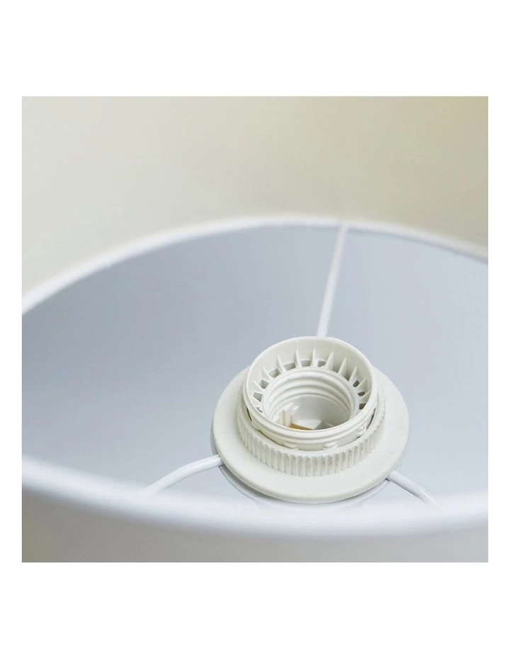 Lexi Lighting Maxi Bedside Table Lamp White 4 Lexi Lighting Maxi Bedside Table Lamp White - Image 4