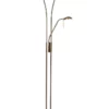 Lexi Lighting Frisco Mother & Child LED Floor Lamp Antique Brass