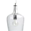 Lexi Lighting Marsha Glass Pendant Light Clear