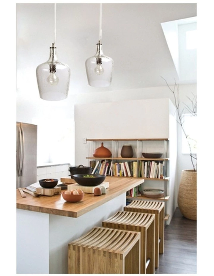 Lexi Lighting Marsha Glass Pendant Light Clear 2 Lexi Lighting Marsha Glass Pendant Light Clear - Image 2