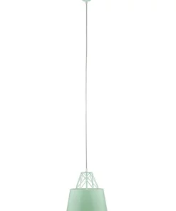 Lexi Lighting Kaelan Metal Pendant Light Mint