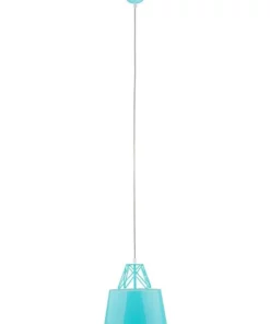Lexi Lighting Kaelan Metal Pendant Light Blue