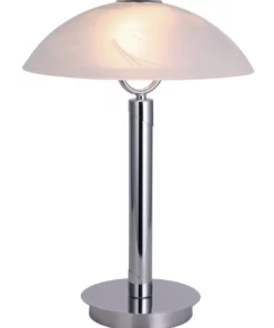 Lexi Lighting Ember Touch Table Lamp Chrome