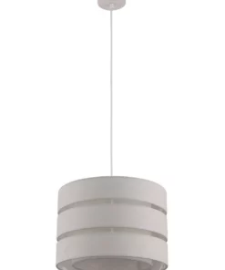 Lexi Lighting Trio 3-Tier Pendant Light White