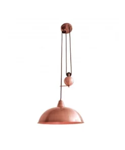 Lexi Lighting Jess Rise & Fall Pendant Light Copper