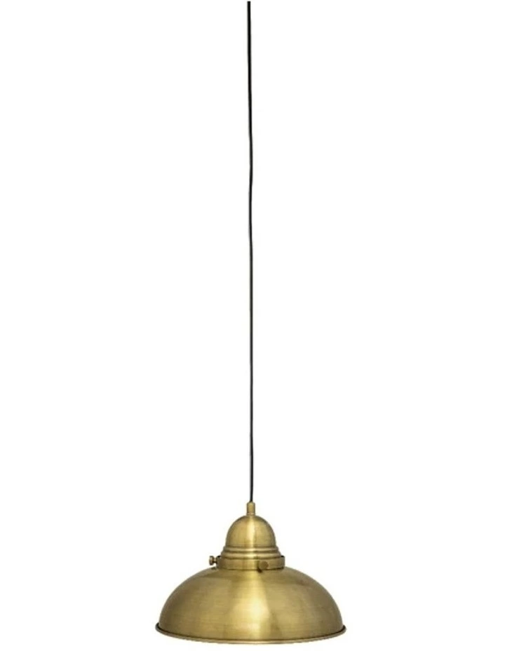 Lexi Lighting Manor Pendant Light - 1 Light Weathered Brass 1 Lexi Lighting Manor Pendant Light - 1 Light Weathered Brass