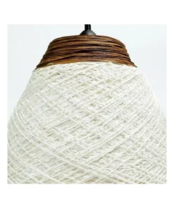 Lexi Lighting Jane Paper Pendant Light Brown -Home Decor Shop 807550120 4 720x928