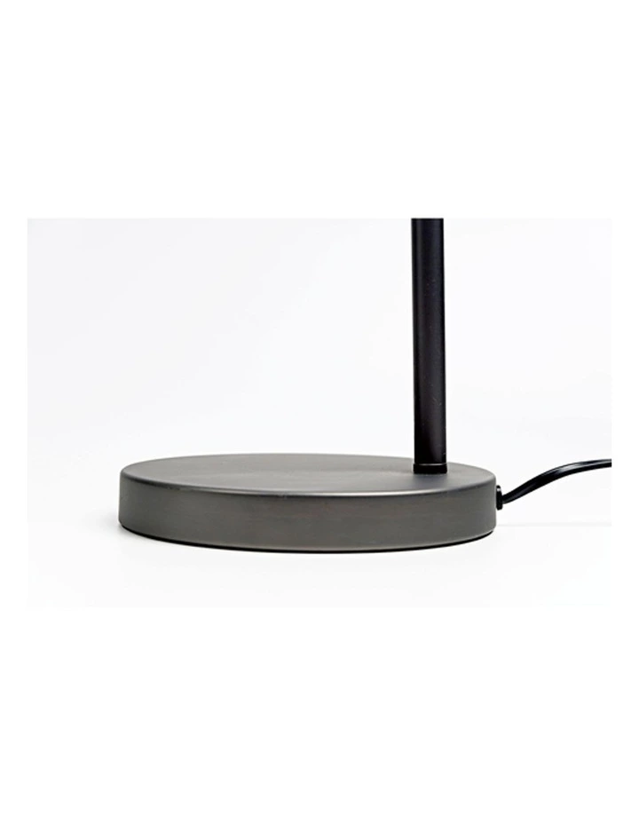 Lexi Lighting Manor Metal Table Lamp Antique Chrome 4 Lexi Lighting Manor Metal Table Lamp Antique Chrome - Image 4