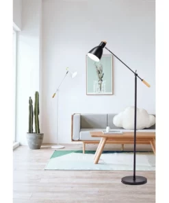 Lexi Lighting Scandinavian Style Adjustable Floor Lamp Black -Home Decor Shop 807552010 6 720x928