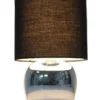 Lexi Lighting Corin Touch Bedside Table Lamp Black