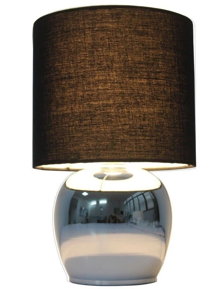 Lexi Lighting Corin Touch Bedside Table Lamp Black 1 Lexi Lighting Corin Touch Bedside Table Lamp Black