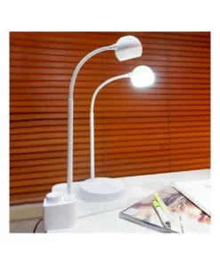 Lexi Lighting Inbuilt LED Touch Button Gooseneck Desk Lamp - Dual Power -Home Decor Shop 807552730 6 720x928