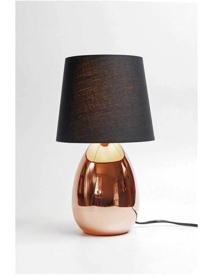 Lexi Lighting Libby Touch Table Lamp Copper Black 2 Lexi Lighting Libby Touch Table Lamp Copper Black - Image 2