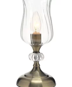 Lexi Lighting Samantha Table Lamp Antique Brass
