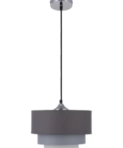 Lexi Lighting Isabelle 1LT Pendant Grey