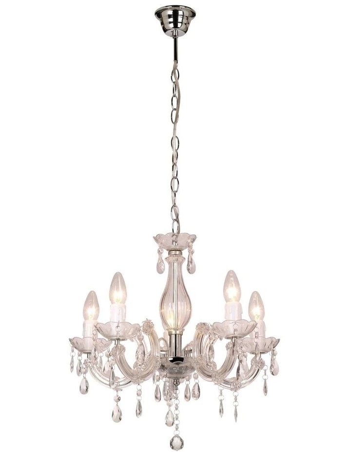 Lexi Lighting La Spezia Acrylic Chandelier Light Clear 1 Lexi Lighting La Spezia Acrylic Chandelier Light Clear